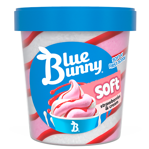 Soft Pints Strawberries & Cream