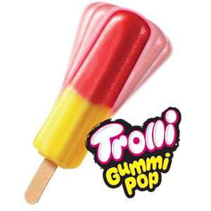 Trolli® Gummi Pop Cherry Lemon