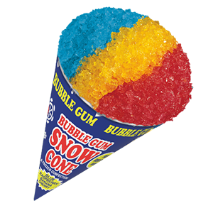 Bubble Gum Snow Cone