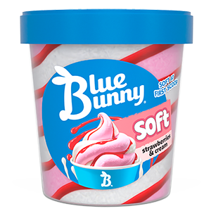 Soft Pints Strawberries & Cream